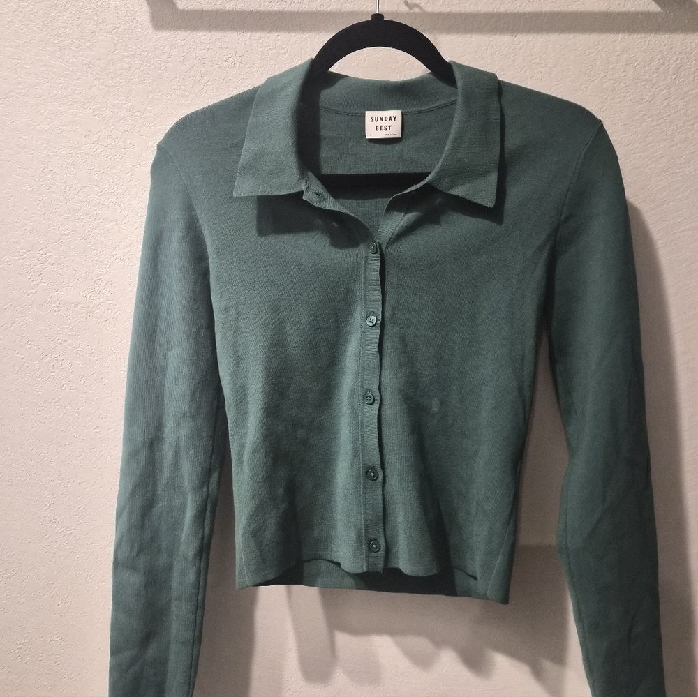 Sunday Best Cece Button Down Sweater